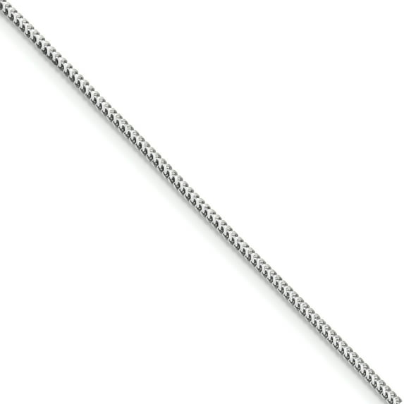 Beautiful 14k White Gold 1.4mm Franco Chain