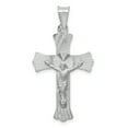 thumbnail image 1 of Beautiful 14k White Gold Crucifix Pendant, 1 of 2
