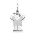 thumbnail image 1 of Beautiful 14k White Mini Boy Love Charm, 1 of 2