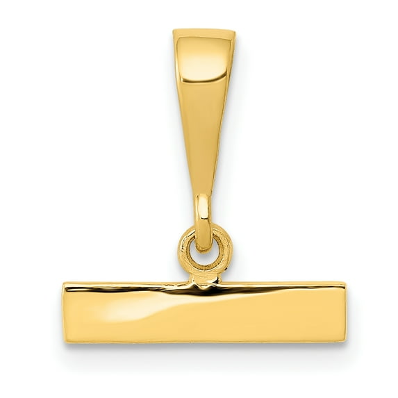 Beautiful 14ky Casted Medium Polished Top Charm