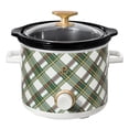 thumbnail image 1 of Beautiful 2 Qt Manual Slow Cooker, Plaid by Drew Barrymore, 1 of 13