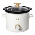thumbnail image 1 of Beautiful 2 Qt Manual Slow Cooker, White Icing by Drew Barrymore, 1 of 13