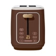 thumbnail image 1 of Beautiful 2-Slice Toaster with Touch-Activated Display, Chocolate by Drew Barrymore, 1 of 8