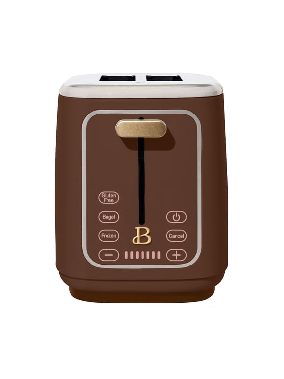 2-Slice Toaster with Touch-Activated Display, Chocolate by Drew Barrymore