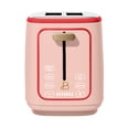 thumbnail image 1 of Beautiful 2 Slice Toaster with Touch-Activated Display, Rose and Tomato Red by Drew Barrymore, 1 of 7