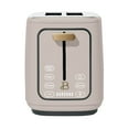 thumbnail image 1 of Beautiful 2 Slice Toaster with Touch-Activated Display, Porcini Taupe by Drew Barrymore, 1 of 7
