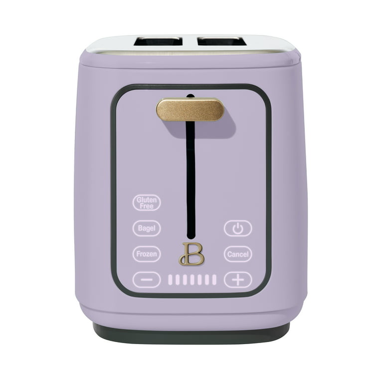 Beautiful 2 Slice Touchscreen Toaster, Lavender by Drew Barrymore