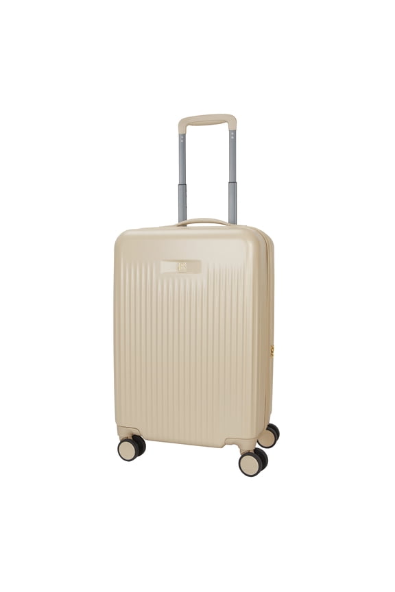 20-inch Carry-On Expandable Hardside Upright Luggage by Drew Barrymore, Porcini Taupe