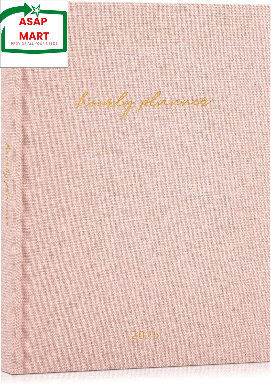 Beautiful 2025 Appointment Book Planner - Sturdy Linen Daily Planner & Weekly Ca