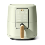 Beautiful 3 Qt Air Fryer with TurboCrisp Technology, EverGood Ceramic Nonstick Coating, Sage Green by Drew Barrymore