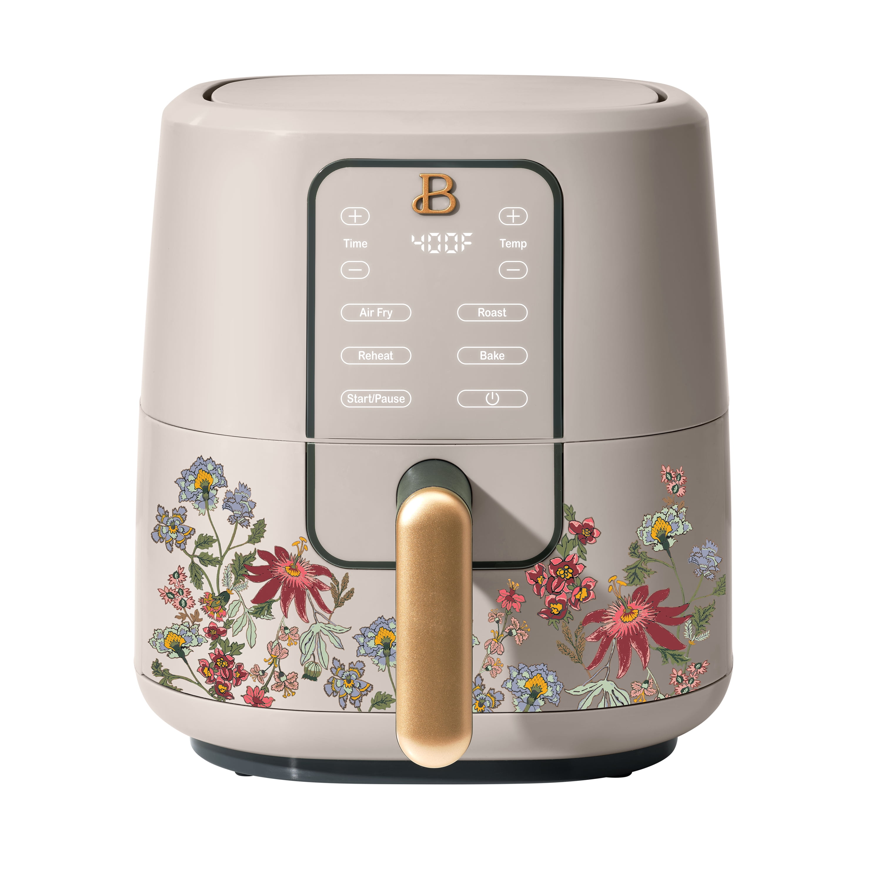 Beautiful 3 0QT Air Fryer Touchscreen Wildflower Porcini by Drew Barrymore