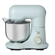 Beautiful 3.5 Qt Tilt-Head Stand Mixer with Flat Beater, Dough Hook & Balloon Whisk, Hydrangea by Drew Barrymore