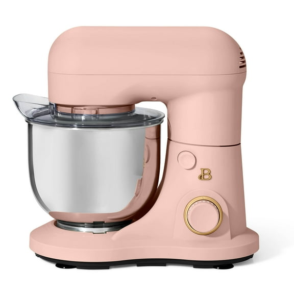 Beautiful 3.5 Qt Stand Mixer, Lightweight & Powerful with Tilt-Head, Rose by Drew Barrymore