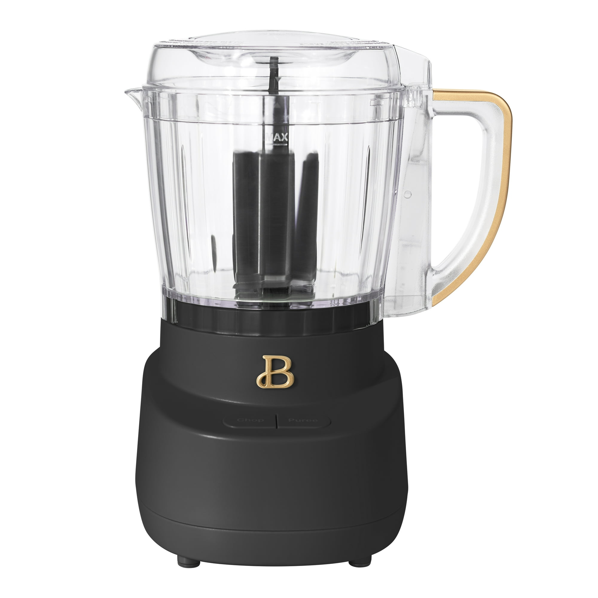 Beautiful 3-Cup Food Chopper, Black Sesame by Drew Barrymore