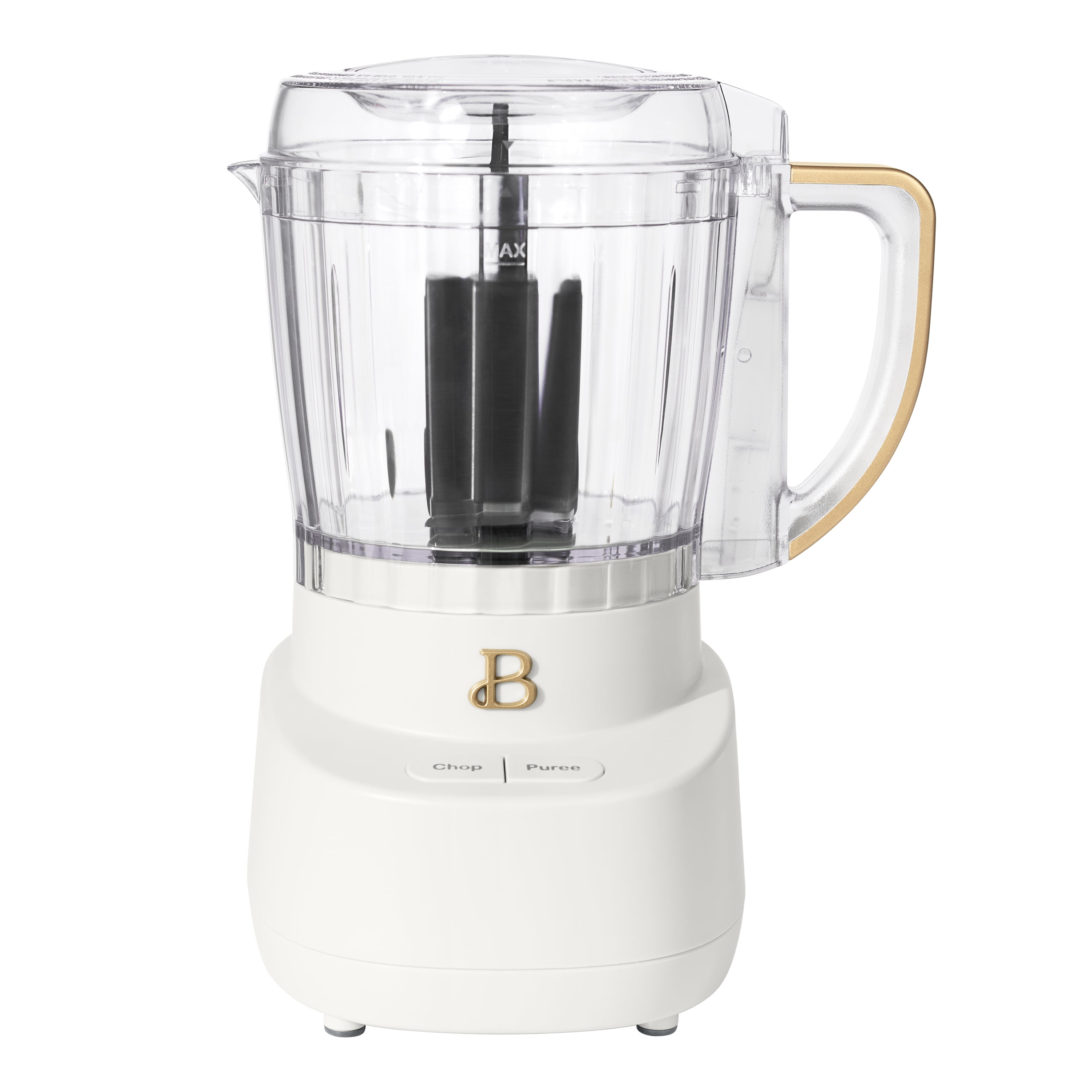 Beautiful 3-Cup Food Chopper, White Icing by Drew Barrymore - Walmart.com