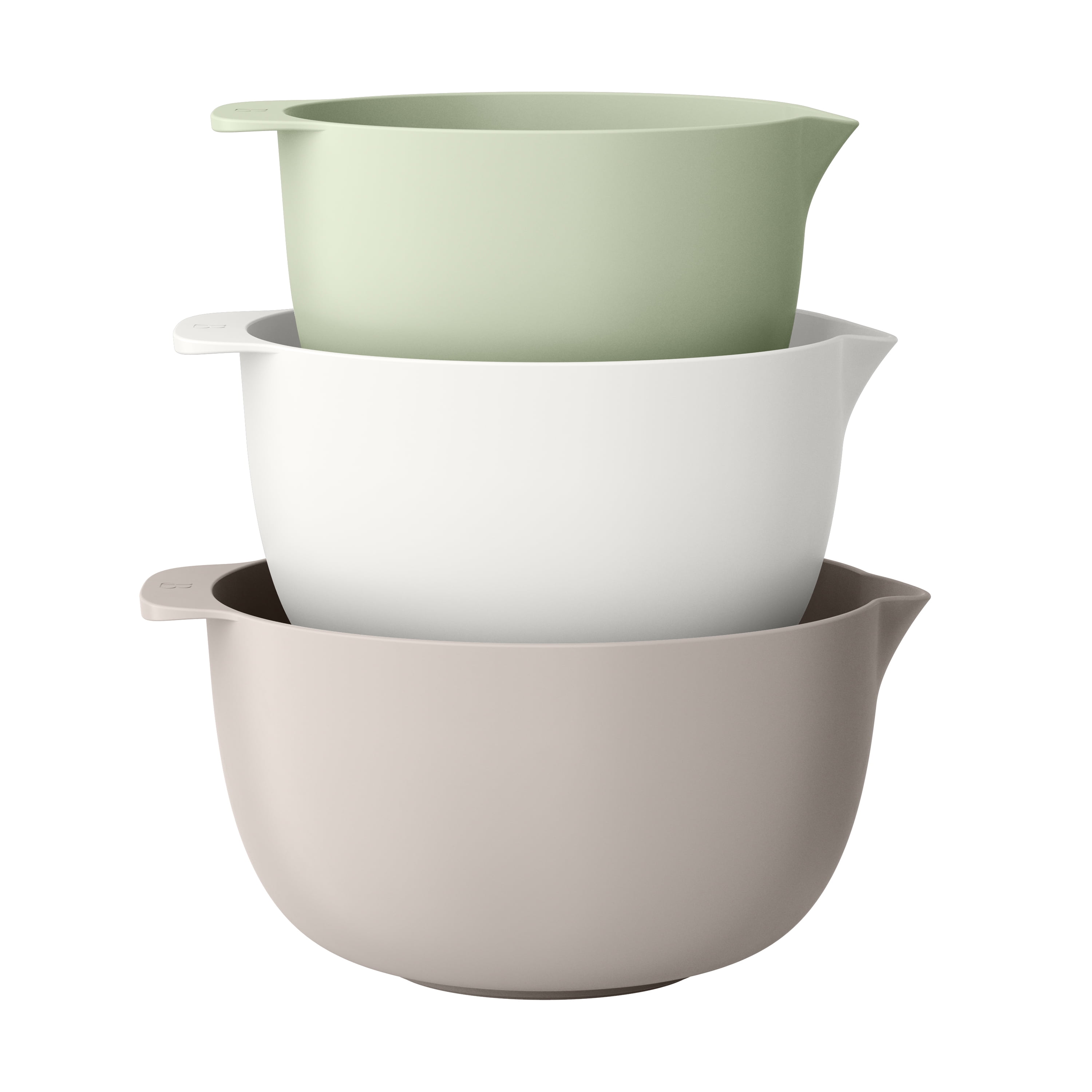 Beautiful 3-Piece Mixing Bowl Set, Assorted Colors, by Drew Barrymore