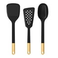 thumbnail interactive-video image 1 of 3-Piece Silicone Tool Set, Black, 1 of 10