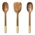 Beautiful 3-Piece Wood Kitchen Utensil Set by Drew Barrymore - Walmart.com
