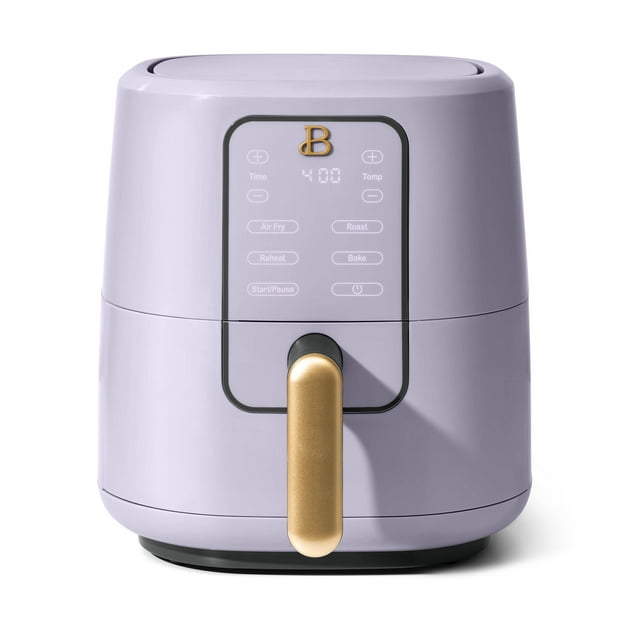 Beautiful 3 Qt Air Fryer with TurboCrisp Technology, Lavender by Drew Barrymore