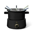 thumbnail interactive-video image 1 of Beautiful 3 Qt Electric Fondue Set with Bonus 2 qt Ceramic Pot, Black Sesame by Drew Barrymore, 1 of 12