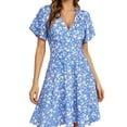 Beautiful 3D Flower Pattern Dress Perfect For Seasonal Transitions And ...