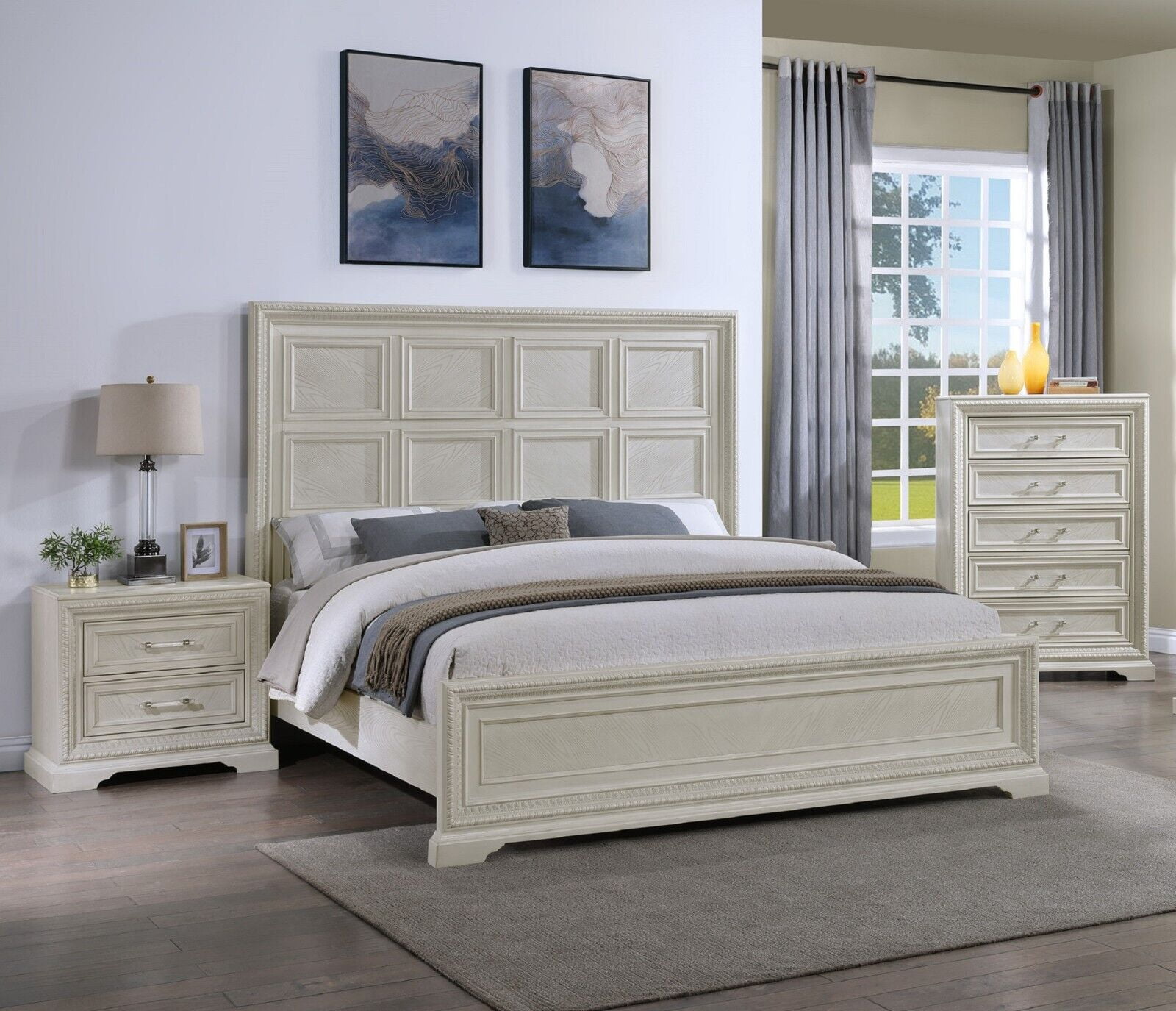Lyon Cream Bedroom Set – Fancci Boutique, image size:1600x1375