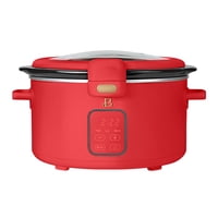 4QT Beautiful Digital Slow Cooker with Hinged Locking Lid only .97: eDeal Info