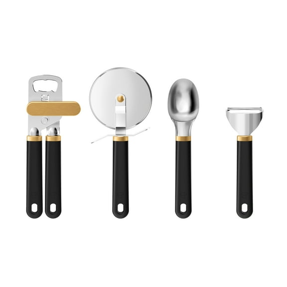 Beautiful 4-Piece Essentials Gadget Set, Black Sesame by Drew Barrymore