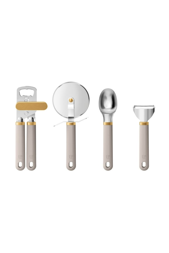 4-Piece Essentials Gadget Set, Porcini Taupe by Drew Barrymore
