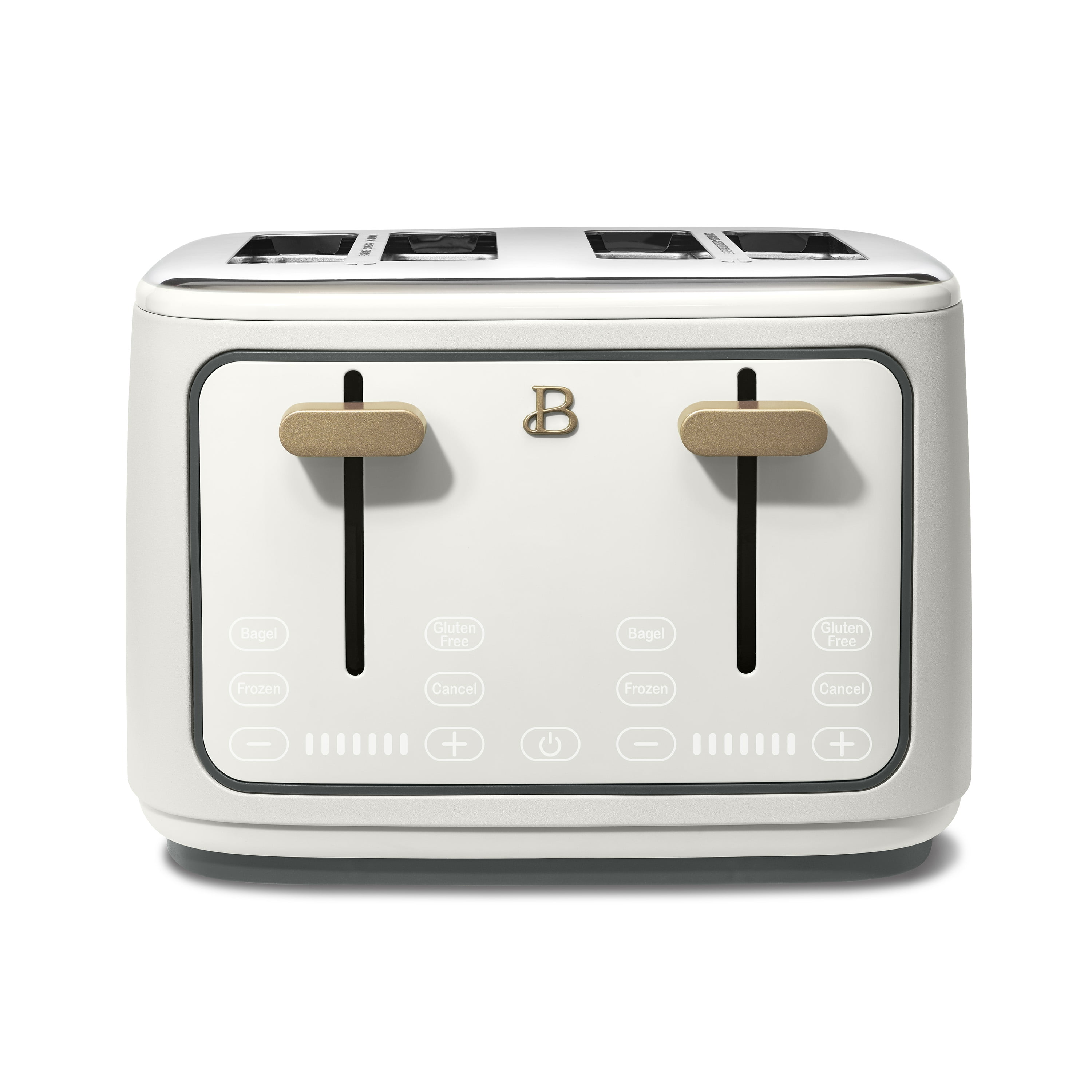 Beautiful 4 Slice Toaster, White Icing by Drew Barrymore