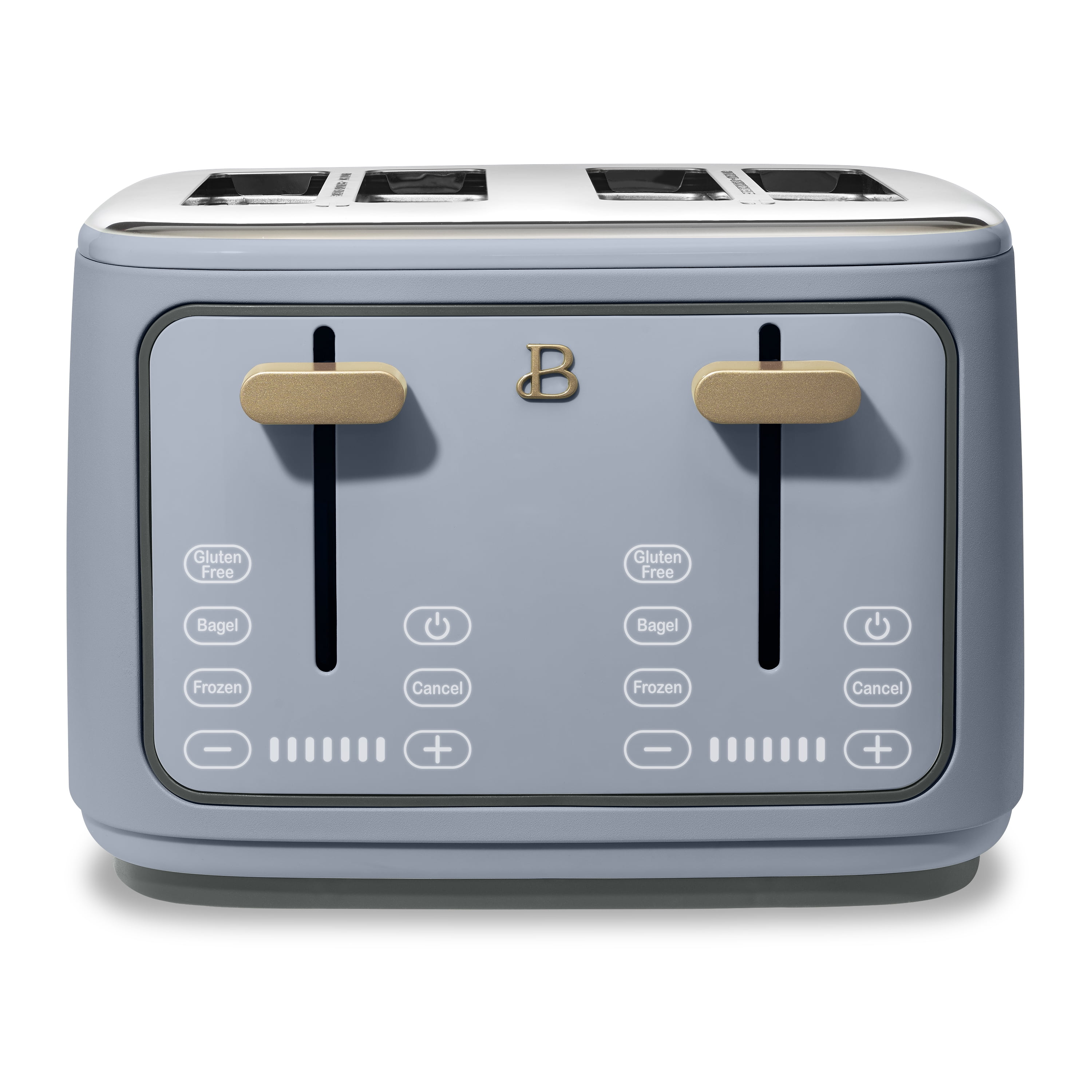Beautiful 4-Slice Toaster with Touch-Activated Display, Cornflower Blue by Drew Barrymore - Walmart.com