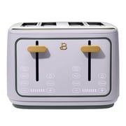 Beautiful 4-Slice Toaster with Touch-Activated Display, Lavender by Drew Barrymore