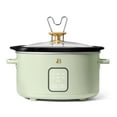 thumbnail interactive-video image 1 of Beautiful 4Qt Slow Cooker with Touch-Activated Display, Sage Green by Drew Barrymore, 1 of 9