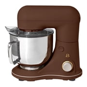 Beautiful 5.3 Qt Stand Mixer, Lightweight & Powerful with Tilt-Head, Chocolate by Drew Barrymore