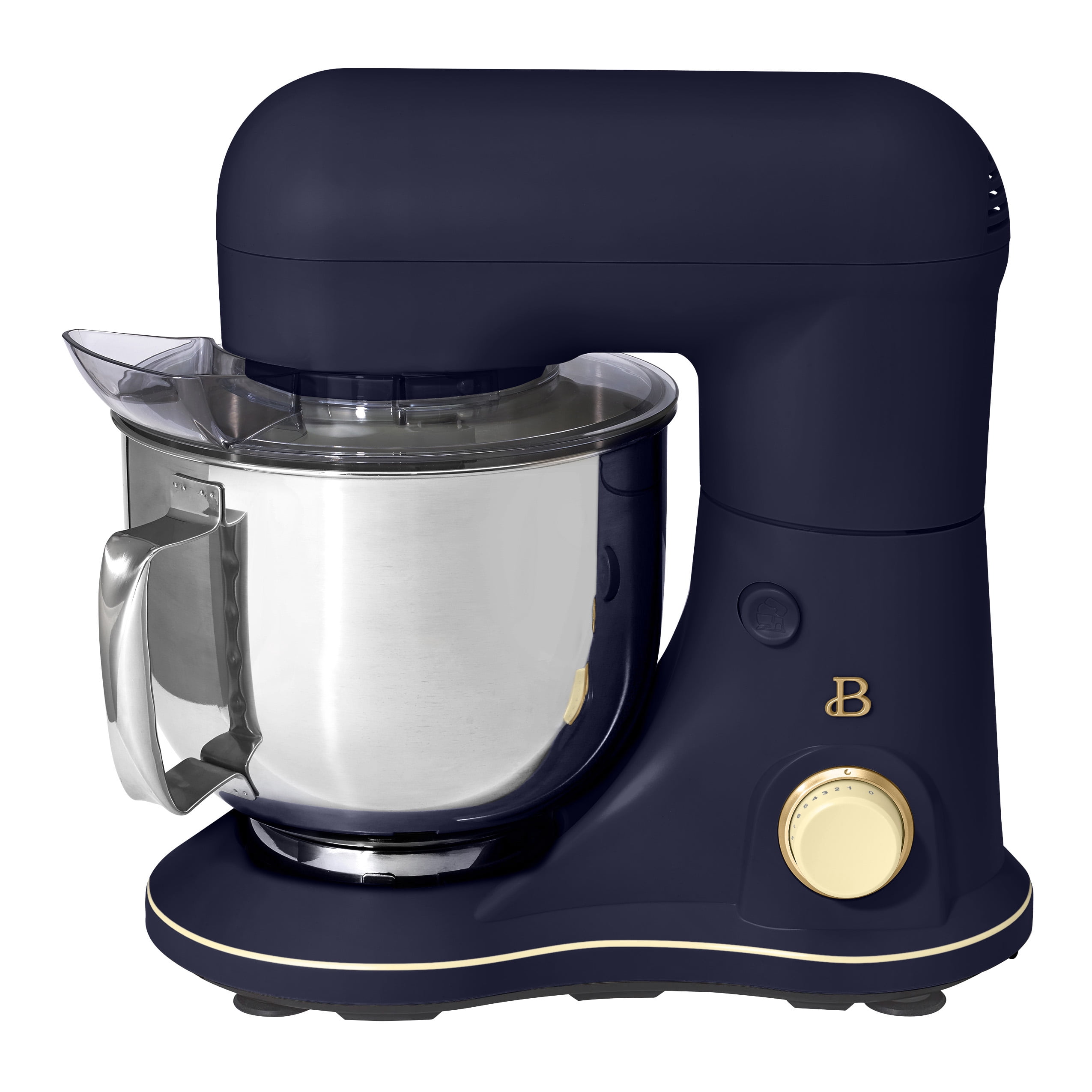 Beautiful 5.3 Qt Tilt-Head Stand Mixer with Flat Beater, Dough Hook & Balloon Whisk, Starry Night and Buttercream by Drew Barrymore