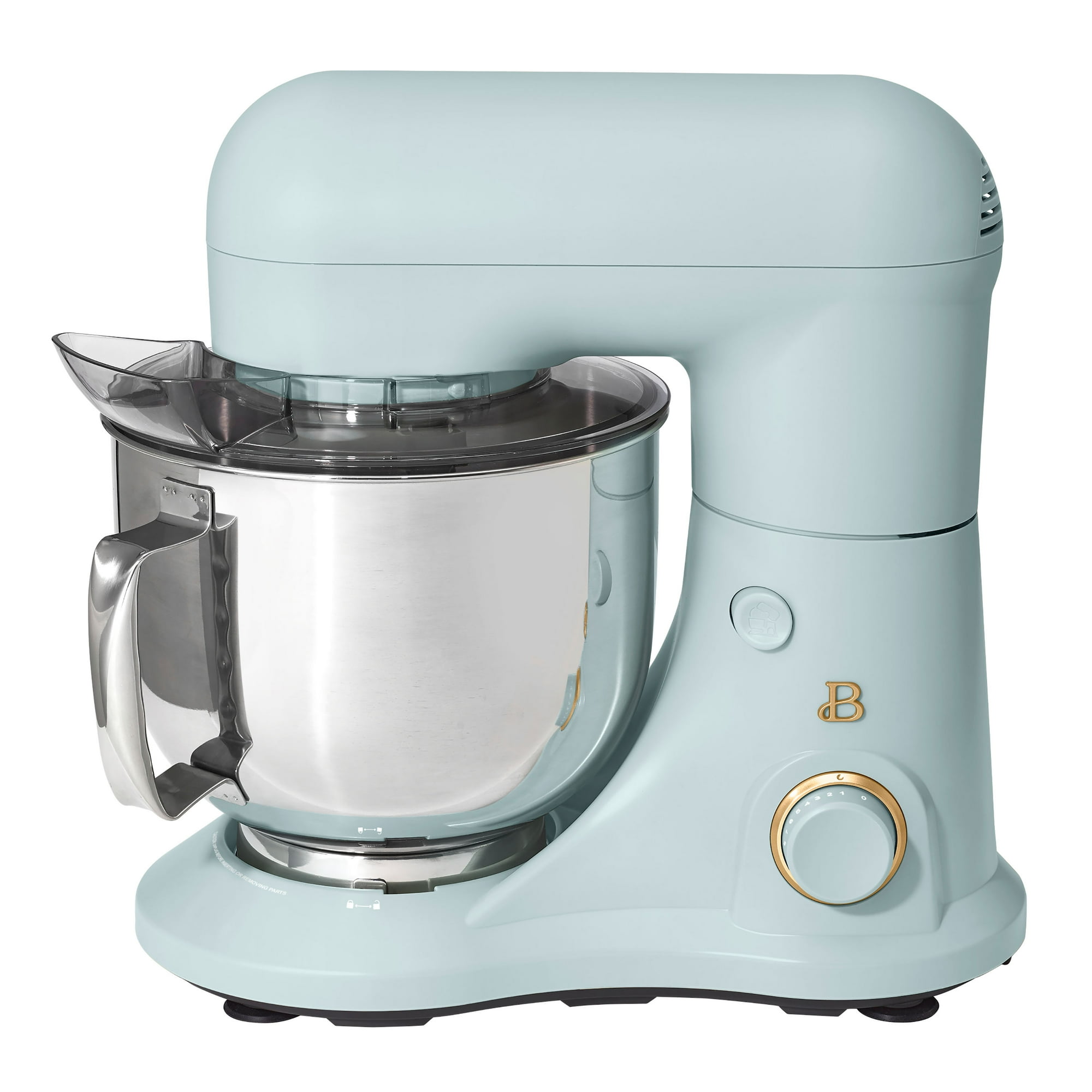 Beautiful 5.3 Qt Tilt-Head Stand Mixer with Flat Beater, Dough Hook & Balloon Whisk, Hydrangea by Drew Barrymore