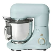Beautiful 5.3 Qt Tilt-Head Stand Mixer with Flat Beater, Dough Hook & Balloon Whisk, Hydrangea by Drew Barrymore