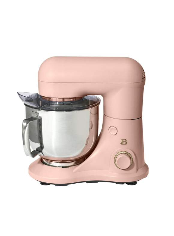 Beautiful 5.3 Qt Stand Mixer, Lightweight & Powerful with Tilt-Head, Rose by Drew Barrymore