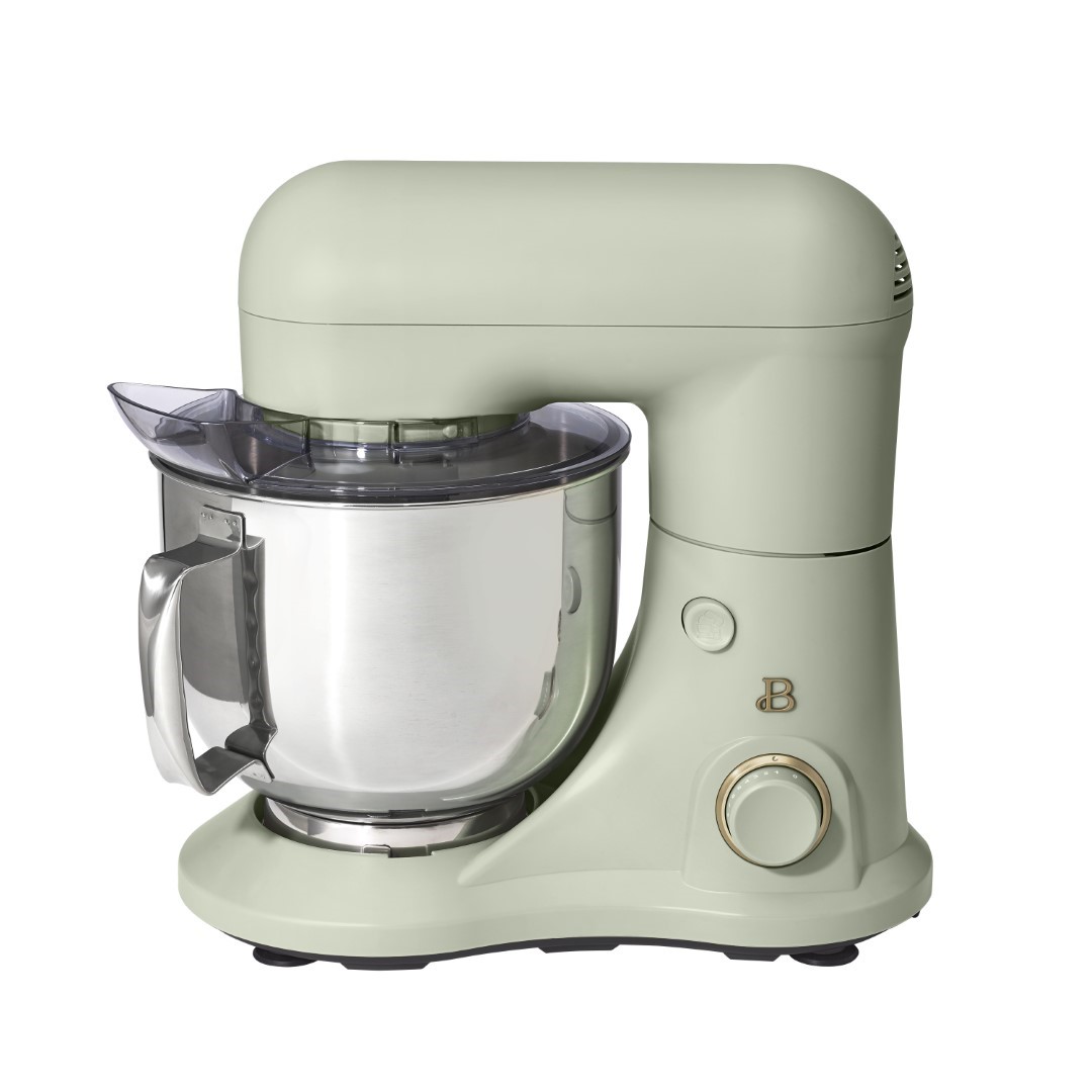 Beautiful 5.3 Qt Stand Mixer, Lightweight & Powerful with Tilt-Head, Sage Green by Drew Barrymore - image 1 of 15