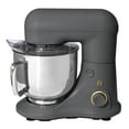 thumbnail interactive-video image 1 of Beautiful 5.3 Qt Stand Mixer, Oyster Gray with Flat Beater, Dough Hook, Balloon Whisk, 1 of 16