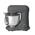 Beautiful 5.3 qt Stand Mixer, Lightweight & Powerful with TiltHead, Oyster Grey by Drew