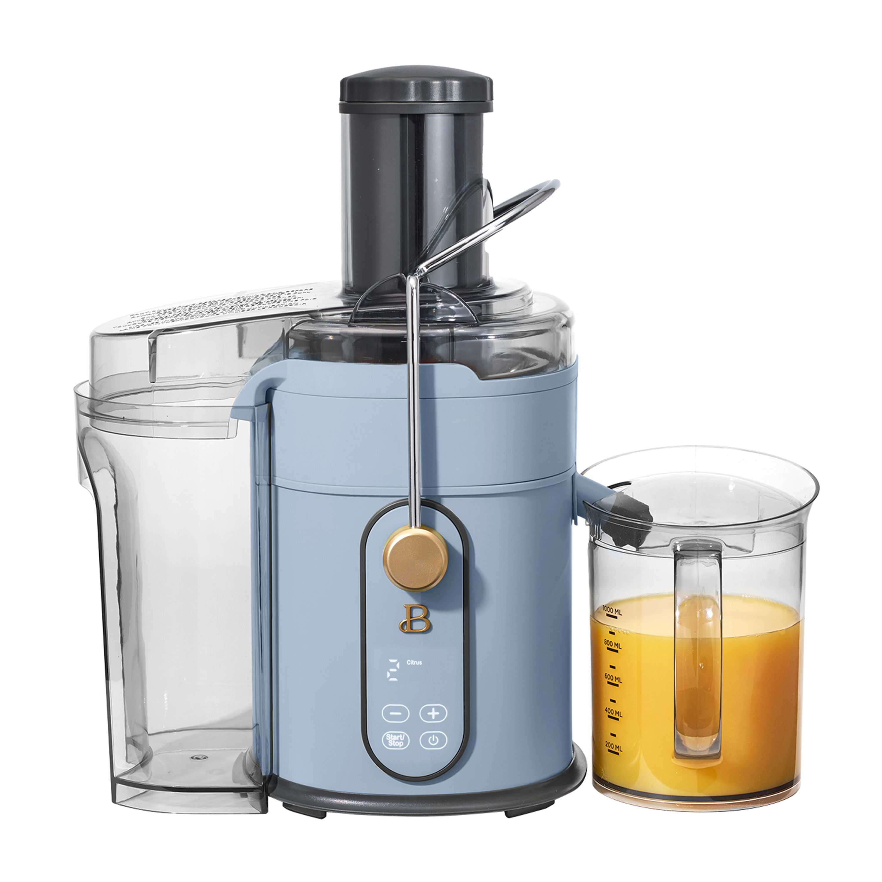Beautiful 5-Speed 1000W Electric Juice Extractor with Touch Activated Display, Cornflower Blue by Drew Barrymore - image 1 of 11