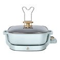 thumbnail image 1 of Beautiful 5-in-1, 12" x 12" Detachable Electric Skillet with EverGood™ Ceramic Nonstick Coating, Hydrangea by Drew Barrymore, 1 of 14