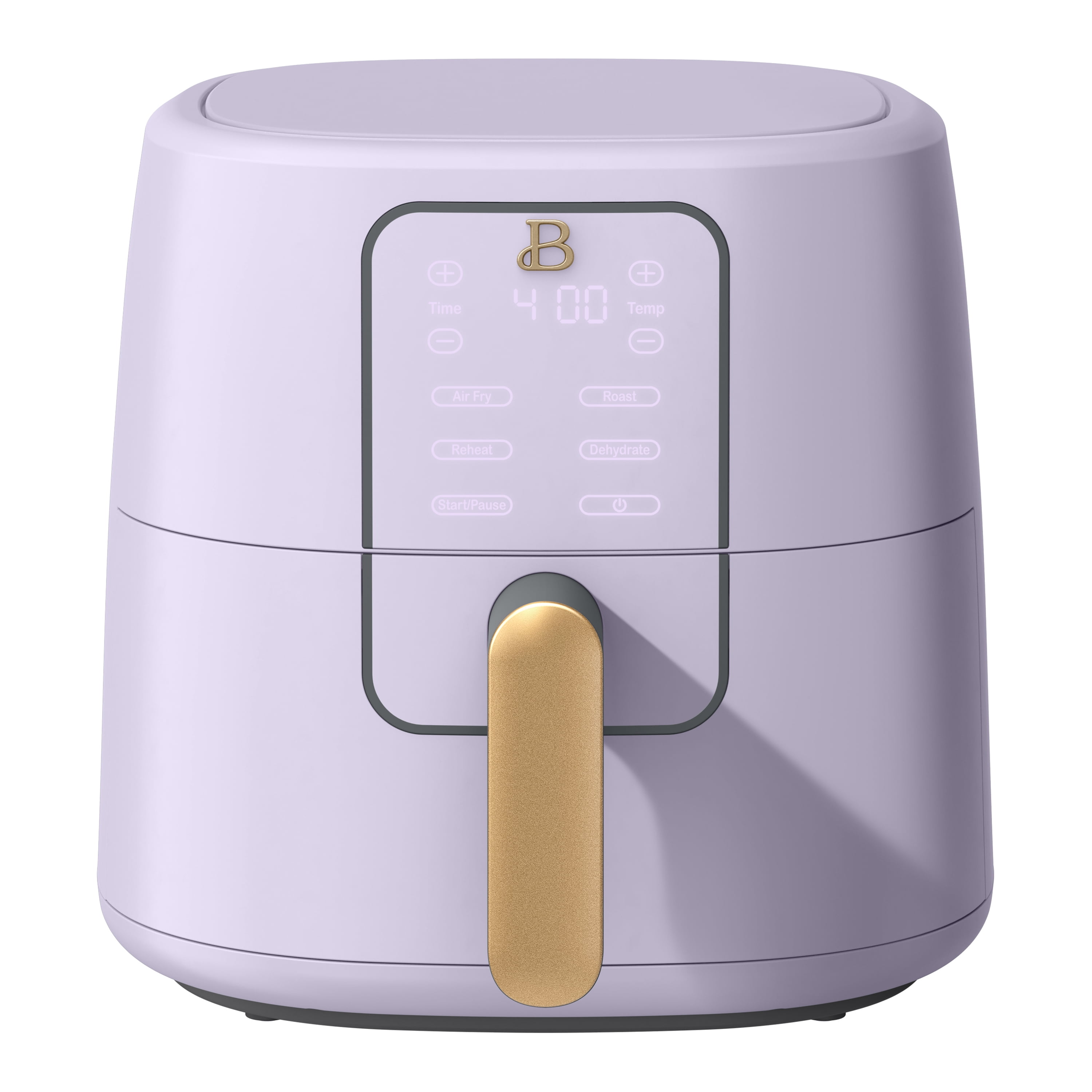 Beautiful 6 Qt Air Fryer with TurboCrisp Technology, EverGood Ceramic Nonstick Coating, Lavender by Drew Barrymore
