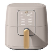Beautiful 6 Qt Air Fryer with TurboCrisp Technology, EverGood Ceramic Nonstick Coating, Porcini Taupe by Drew Barrymore