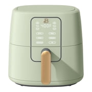 Beautiful 6 Qt Air Fryer with TurboCrisp Technology, EverGood Ceramic Nonstick Coating, Sage Green by Drew Barrymore