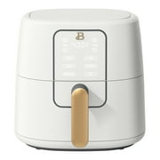 Beautiful 6qt Air Fryer with TurboCrisp Technology, EverGood Ceramic Nonstick Coating, White Icing by Drew Barrymore