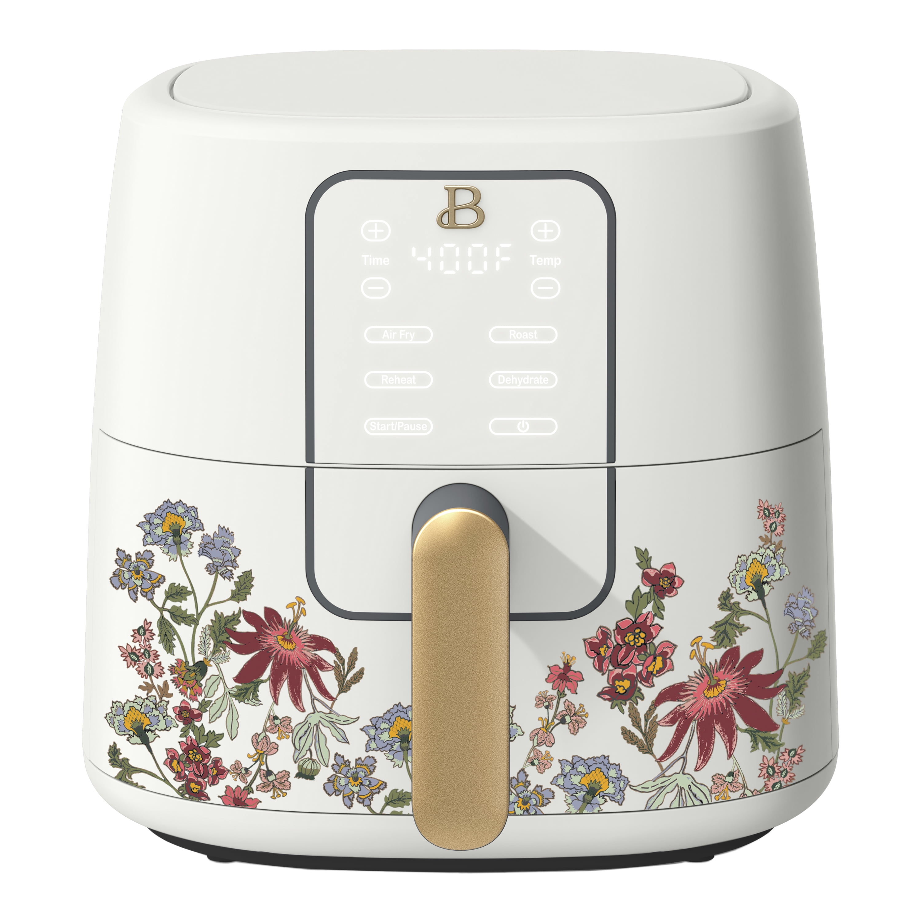 Beautiful 6 0 QT Air Fryer Touchscreen Wildflower White Icing by Drew Barrymore