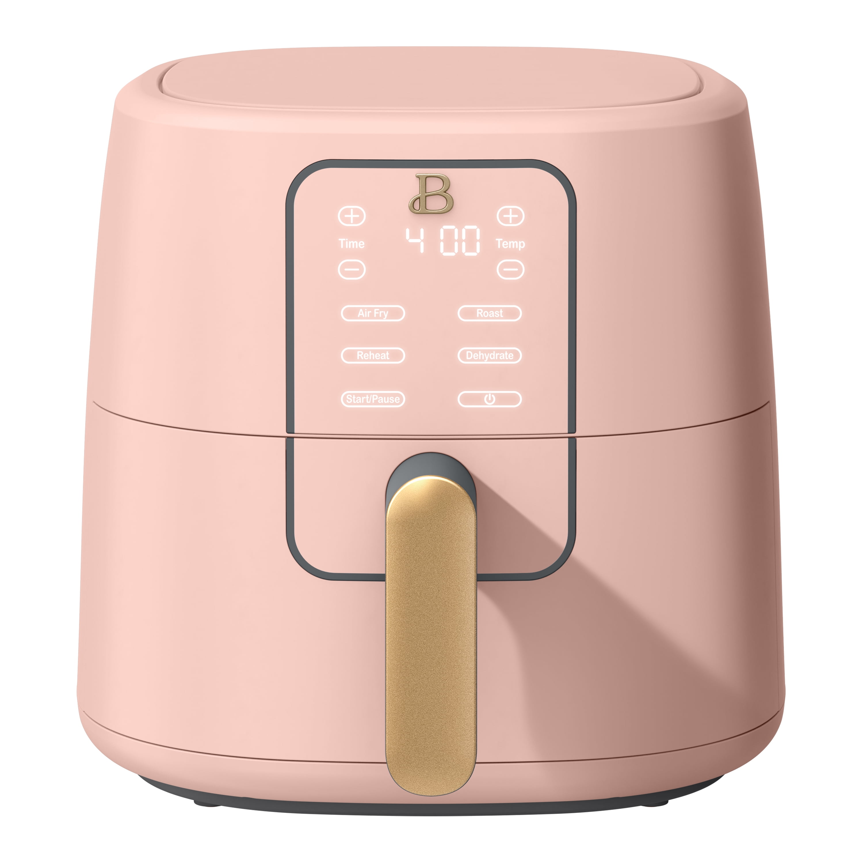 Beautiful 6 Qt Air Fryer with TurboCrisp Technology, EverGood Ceramic Nonstick Coating, Rose by Drew Barrymore