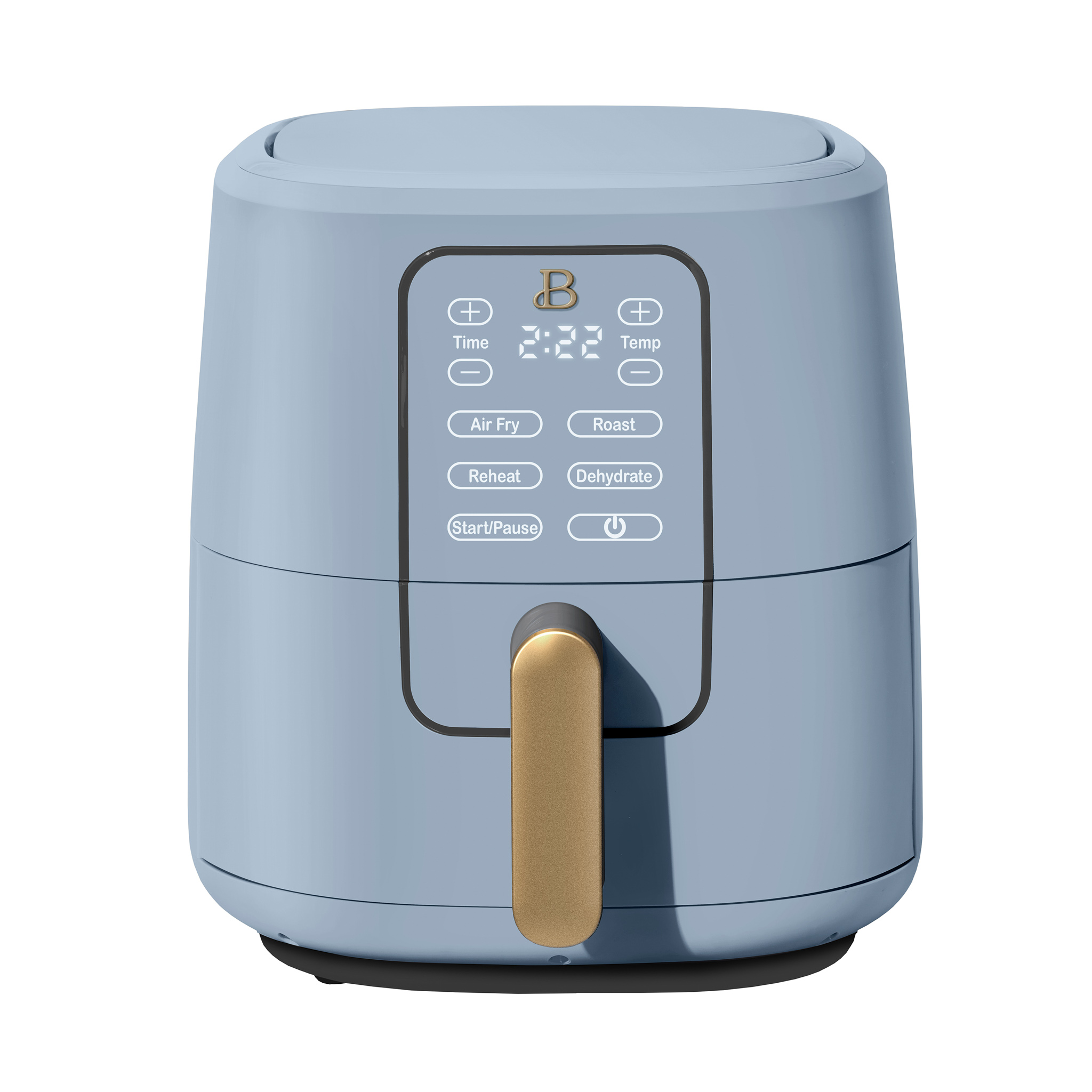 Beautiful 6 Qt Air Fryer with TurboCrisp Technology and Touch-Activated Display, Cornflower Blue by Drew Barrymore - image 1 of 9